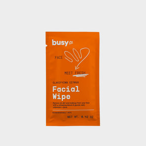 Glow Facial Wipes – AHA, Calendula and Honeysuckle, Individually Wrapped
