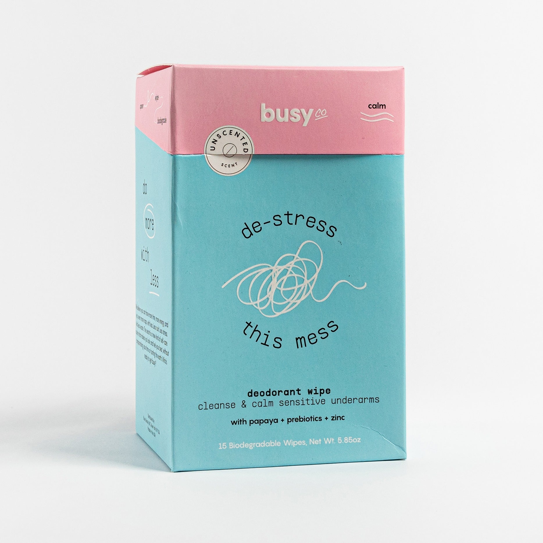 øje smal Retouch Soothing Deodorant Wipes | Busy Co.