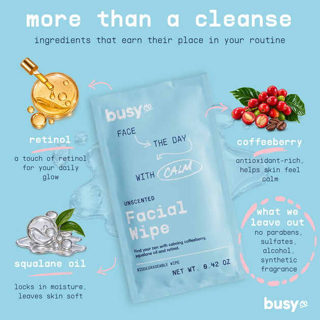 Unscented Face Wipes