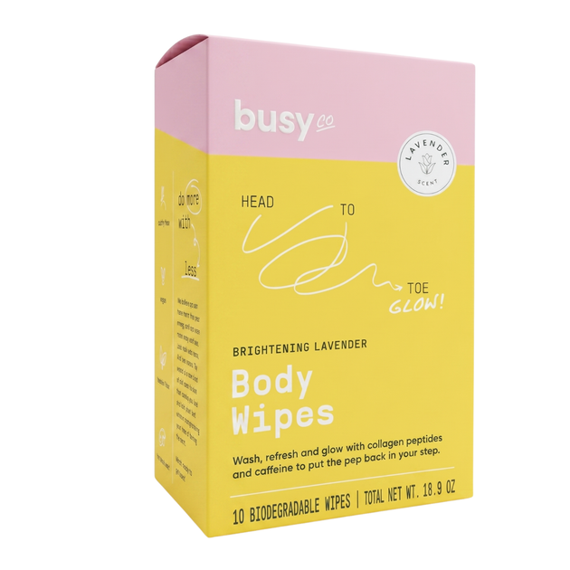 Brightening Lavender Body Wipes