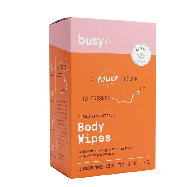 Clarifying Citrus Body Wipes