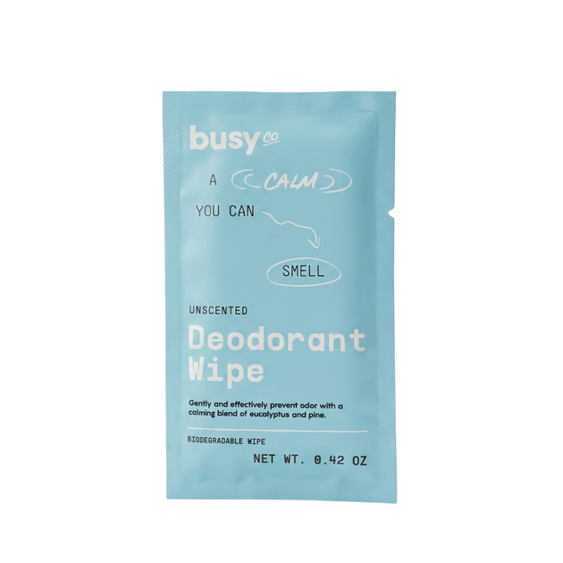 Unscented Deodorant Wipes