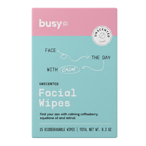 Calm Facial Wipes, 15 Count