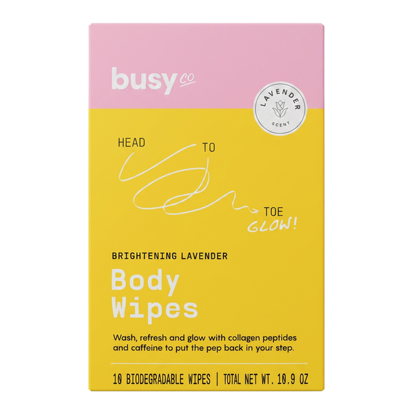 Glow Body Wipes, 10 Count